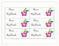 Image result for Place Card Template Birthday