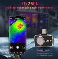 Image result for Mobile Phone Thermal Imaging Camera