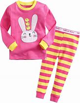 Image result for Baby Girl Easter Pajamas