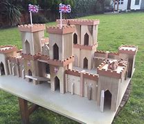 Image result for Wood Toy Castle