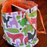 Image result for How to Make a Knitting Bag