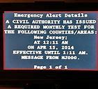 Image result for Emergency Alert System Nuclear Attack