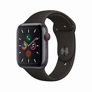 Image result for Apple Watch Series 5 40Mm Space Gray Case Black Band
