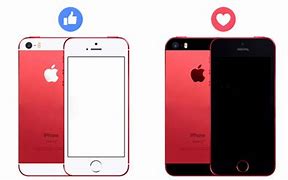 Image result for iphone se red vs black