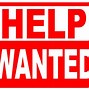 Image result for Help Wanted Sign Clip Art