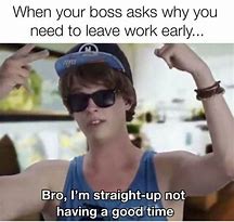 Image result for Asking Boss to Leave Work Meme
