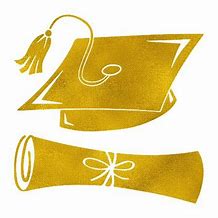 Image result for Gold Graduation Clip Art