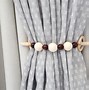 Image result for Brown Curtain Tie Backs
