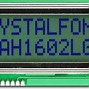 Image result for Crystalfont 2X16 LCD