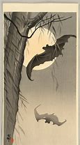 Image result for Japanese Bat Art