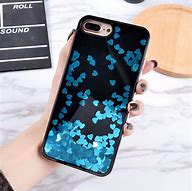 Image result for Blue Glitter Phone Case