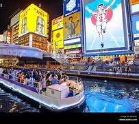 Image result for Dotonbori Canal Street