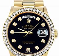 Image result for Rolex 18K Gold with Diamonds