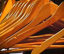 Image result for Vintage Wooden Coat Hangers