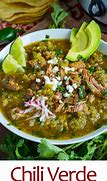 Image result for chili verde pictures