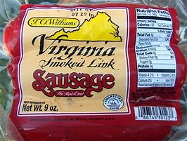 Image result for Long Packaged Sausage