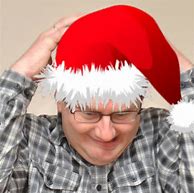 Image result for Linus Sebastian in a Christmas Hat