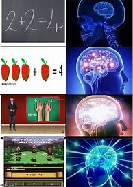 Image result for Math Brain Meme
