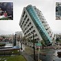 Image result for Taiwan Earthquake Leaning Building