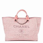 Image result for Chanel Pink Tote Bag