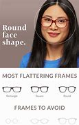 Image result for Best Glasses Shape for Round Face