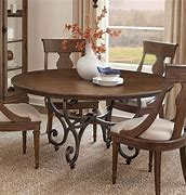 Image result for 60 Inch Round Solid Wood Dining Table