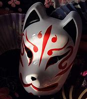Image result for Full Face Kitsune Mask