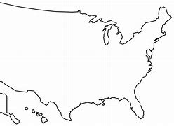 Image result for USA Map Basic Outline