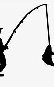 Image result for Man Fishing Silhouette Clip Art Free