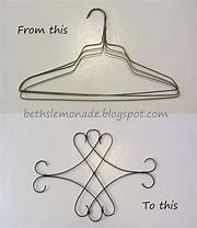 Image result for DIY Wire Clothes Hanger Projects