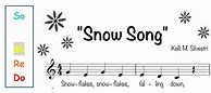 Image result for Snow Music K to 8 Lyrics