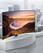 Image result for Curved TV Screen Display