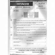 Image result for Hitachi Stereo FX 77
