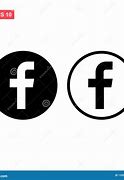Image result for Black Facebook Icon Vector Logo
