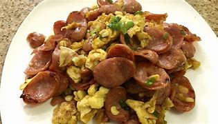 Image result for Chinese Sausage Stir-Fry