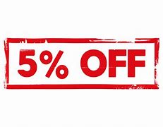 Image result for 5 Percent Off Picture