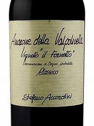 Image result for Stefano Accordini Amarone della Valpolicella Classico Riserva Vigneto Fornetto