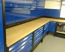 Image result for Custom Garage Workbench