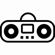 Image result for Boombox Cartoon