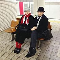 Image result for Old Couple Matching Outfits