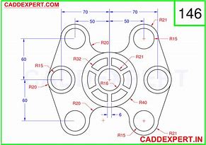 Image result for AutoCAD 2D Drawing Samples