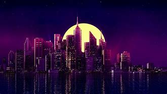 Image result for Aesthetic Wallpaper 1600X900 Neon City