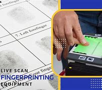 Image result for Live Scan Fingerprint Machine