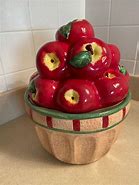 Image result for Apple Basket Cookie Jar