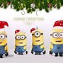 Image result for Minions Transparent Background Christmas