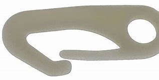 Image result for White Plastic Snap Hooks