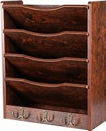 Image result for Wooden Wall File Holders