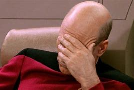 Image result for Picard Facepalm