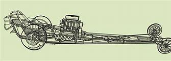 Image result for Top Fuel Dragster Drawings