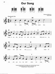 Image result for Music Notes for Piano Songs